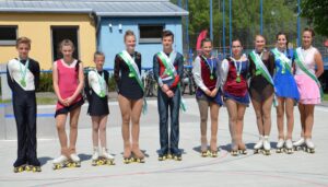 eine Gruppe Sportler